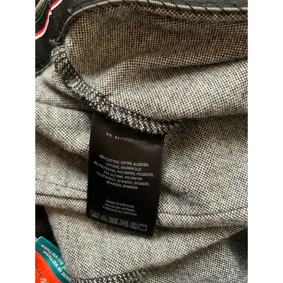 Cartonnier by Anthropologie Checked Flared Pull On Pants Women’s Size Medium - Picture 4 of 4